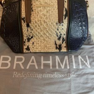 Brahmin snakeskin Purse